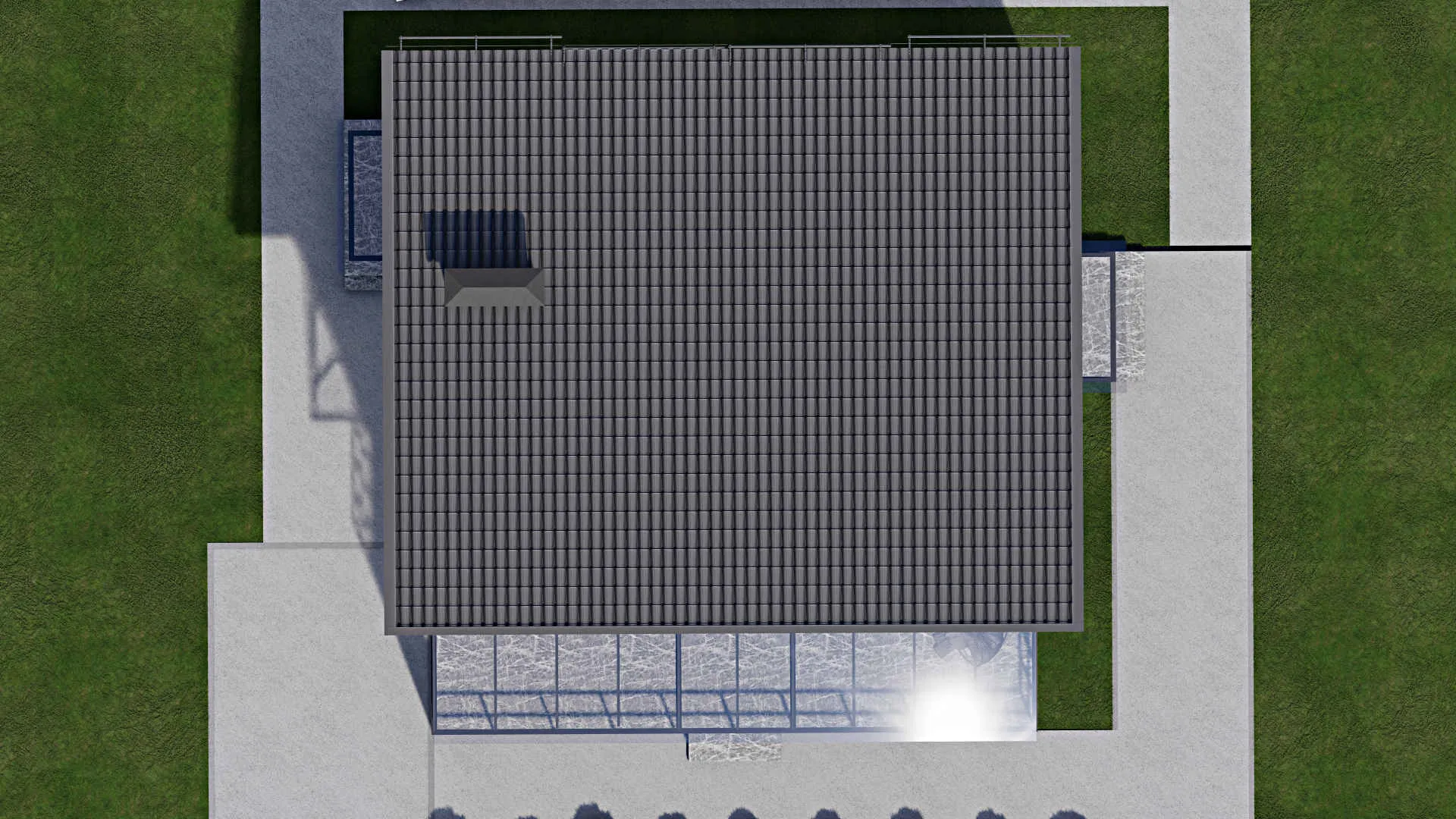 F-9314 - Проект двухэтажного дома 12 на 15, площадью 220 м² с террасой, балконом и 4 спальнями